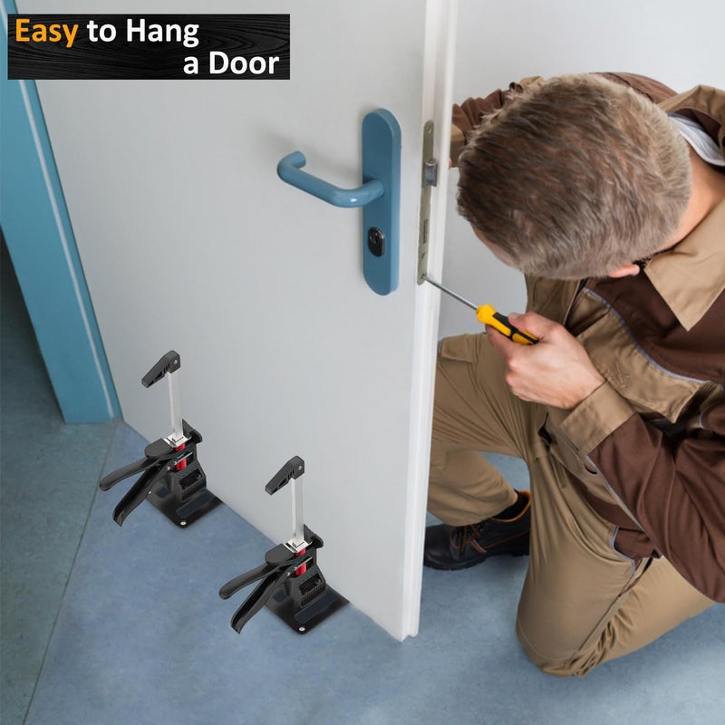 HolaYou Labor Saving Arm Jack(2 Pcs),Height Lifting Device with Portable Bag,Suitable for Door & Window Lifting,Drywall,Tables Lifts etc(13inch) - Image 4